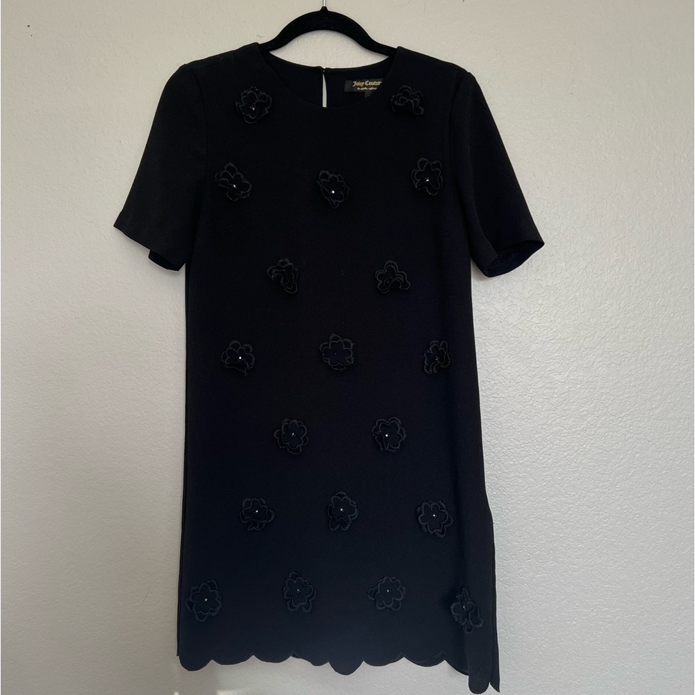 Juicy Couture Little Black Knee Length Dress Size 0